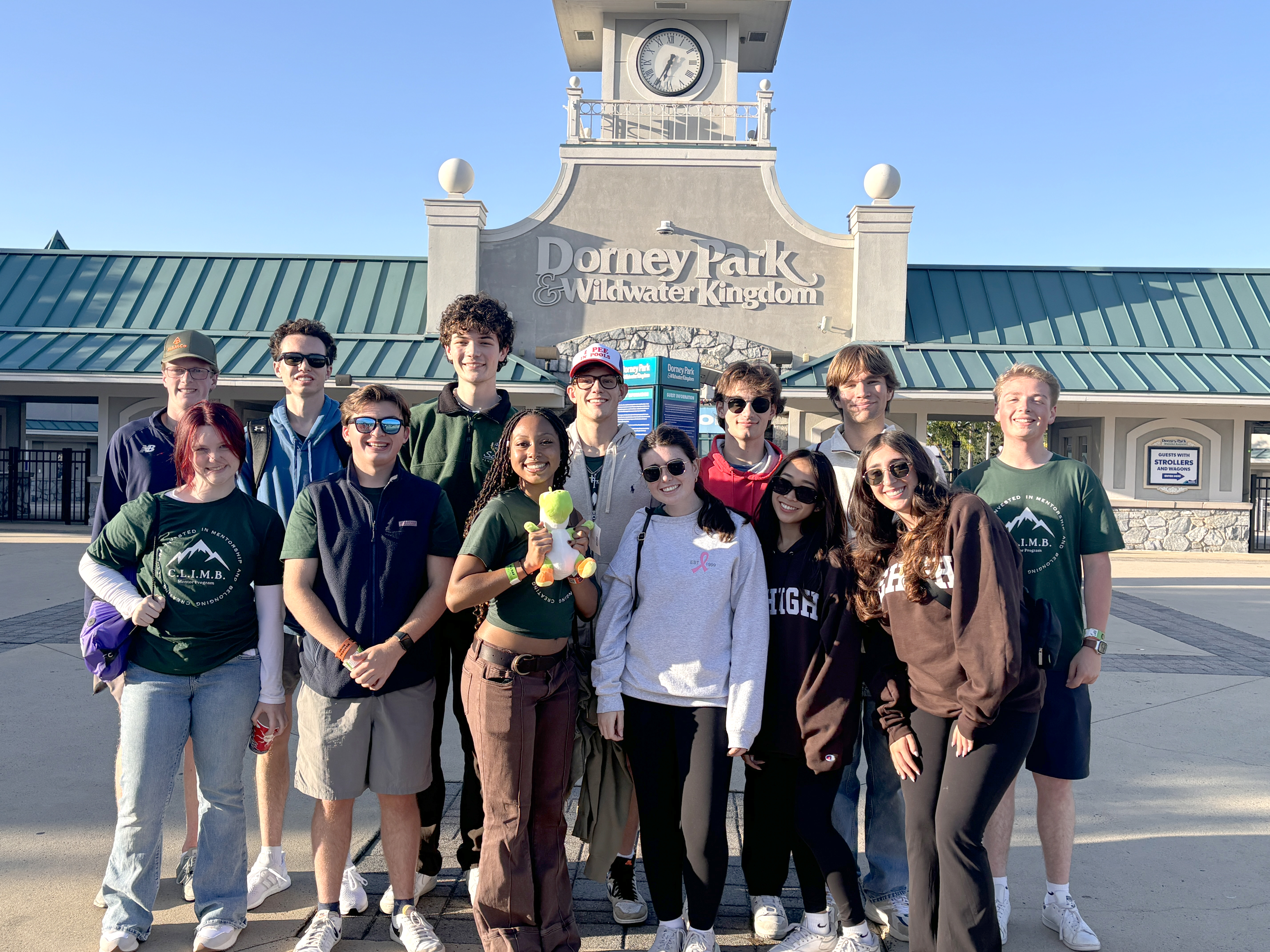C.L.I.M.B. students at Dorney Park