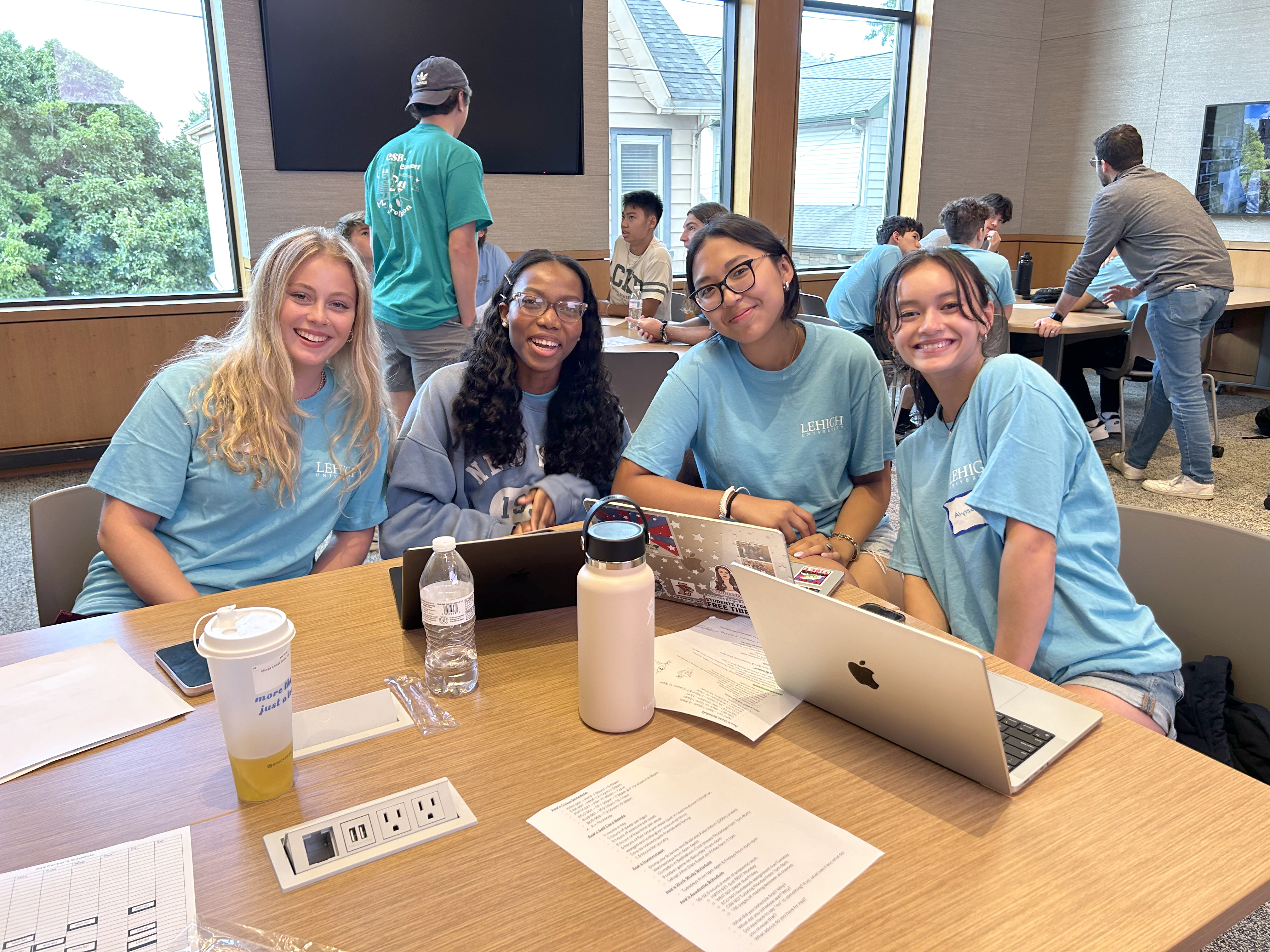 CSB Connect Students participating in activity during preLUsion program