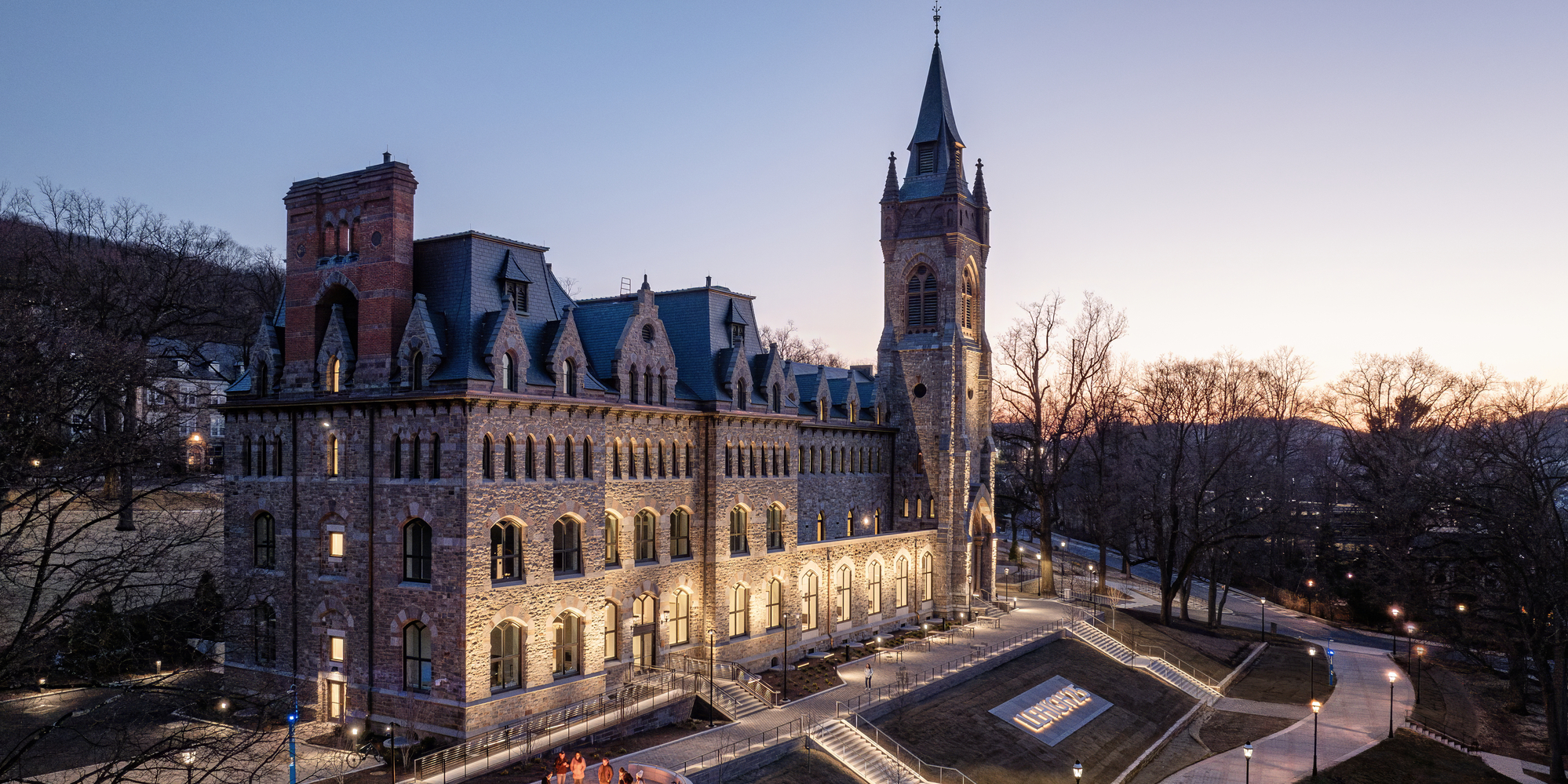 Clayton UC at sunset
