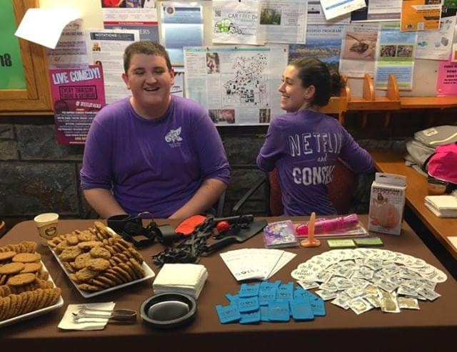 Break the Silence members tabling