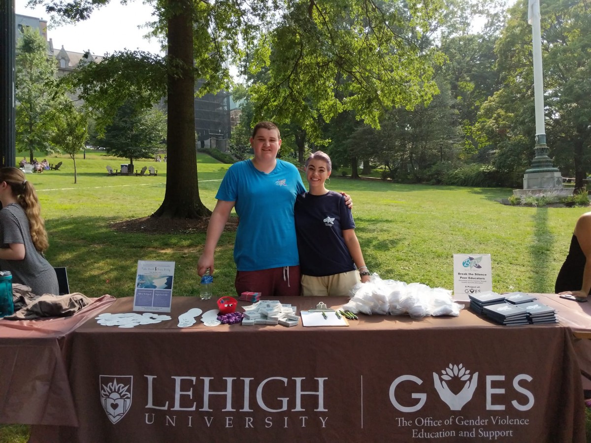 Break the Silence members tabling