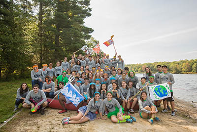 camp hawk group photo