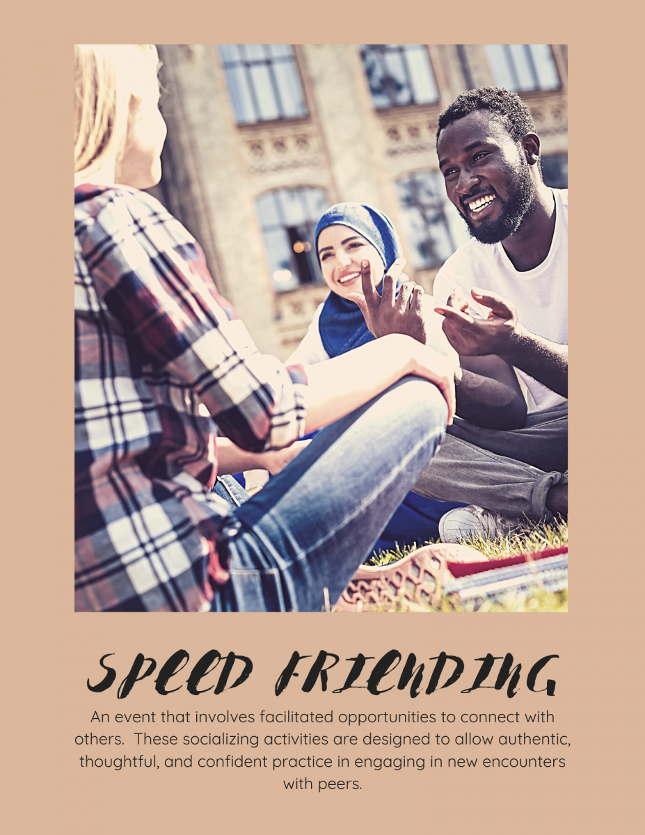 Speed friending