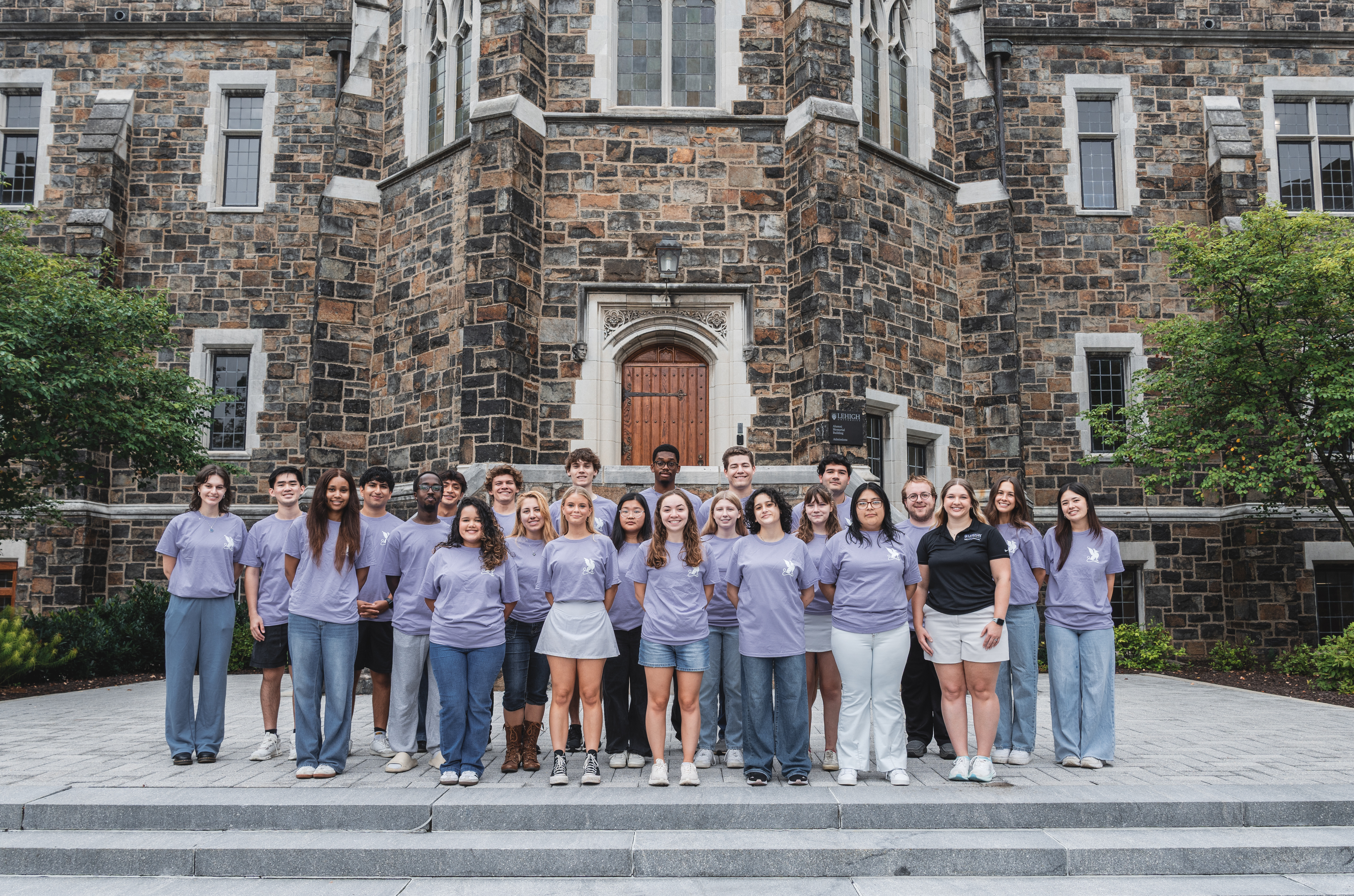 Group photo of Lower Campus Gryphon's and AD