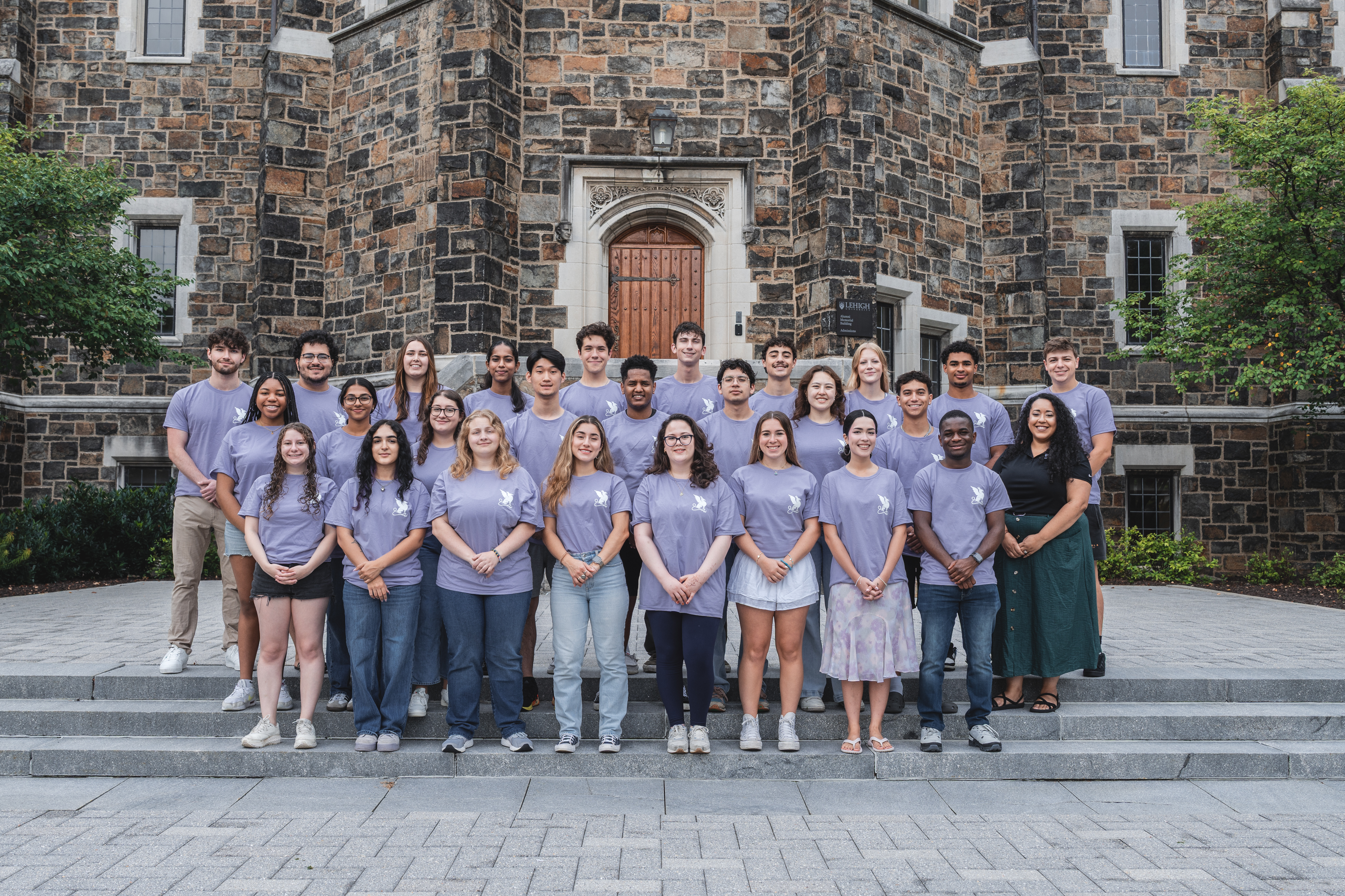 Group photo of Mt. Taylor Gryphons and Associate Director