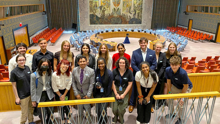 GlobaLehigh Students at the United Nations