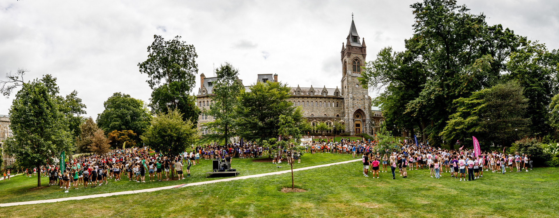 Orientation Kick-Off on the UC Lawn