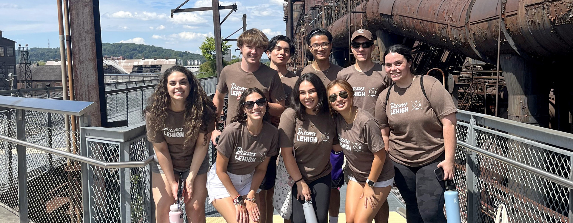 Discover Lehigh participants at the Steel Stacks